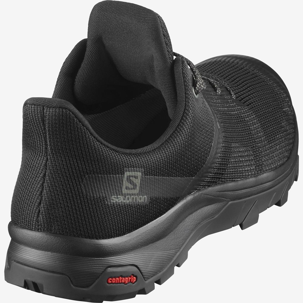 Salomon Hiking Shoes Canada Salomon Men's OUTLINE PRISM GORETEX Black